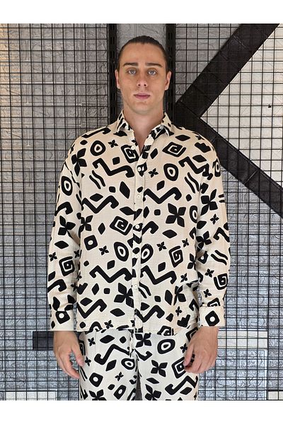 Geco Ekru Larin Shirt