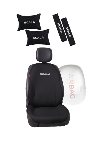otomind Skoda Scala Nakışlı Jakar Dokuma Oto Minder ve Konfor Seti