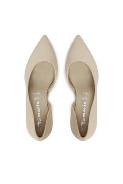 Tamaris Women's high heels beige TAMARIS-1-22455-42 417 IVORY PLAIN