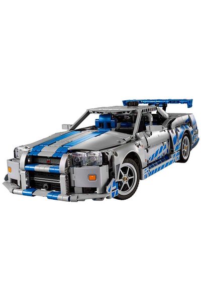 LEGO Technic Faster More Furious Nissan Skyline Gt-R (R34) Car 42210 - for Adults Ya