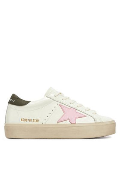 Golden Goose Golden Goose Teniși bej pentru femei GOLDEN GOOSE-GWF00118.F006872.12170 LAPTE/ROZ/ALBASTRU ÎNCHIS
