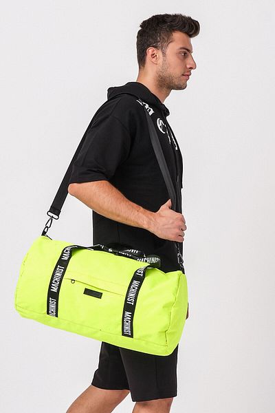 Machinist Cylinder Neon Sports Bag