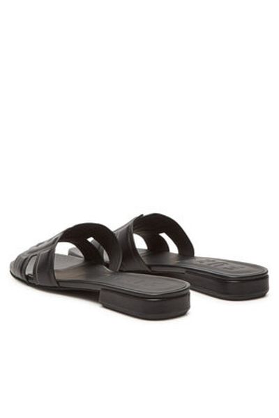 FURLA Flip-flops de damă negri FURLA-YJ34SUM X30000 O6000 NERO