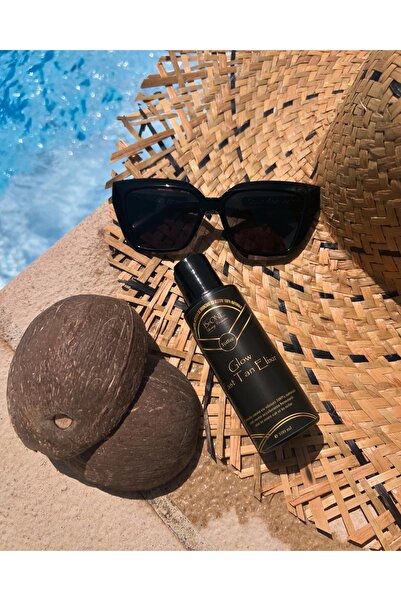 BeOne Cosmetics Glow Fast-Tan Elixir - intensive tanning accelerator, 100% natural, solar or sun, caramel flavor