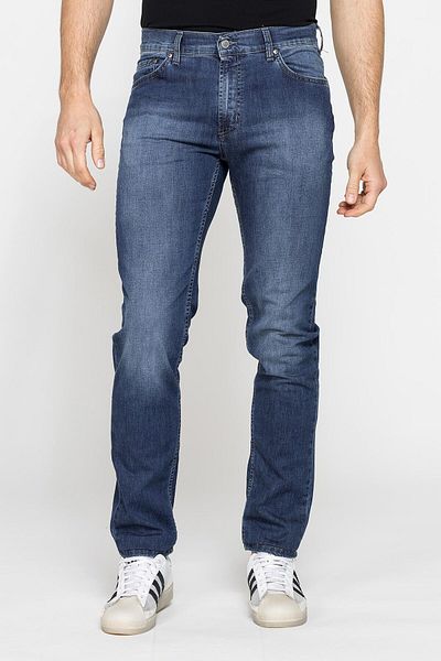 Carrera Jeans Blugi bărbătești cu 5 buzunare, model 700, din denim elastic ușor