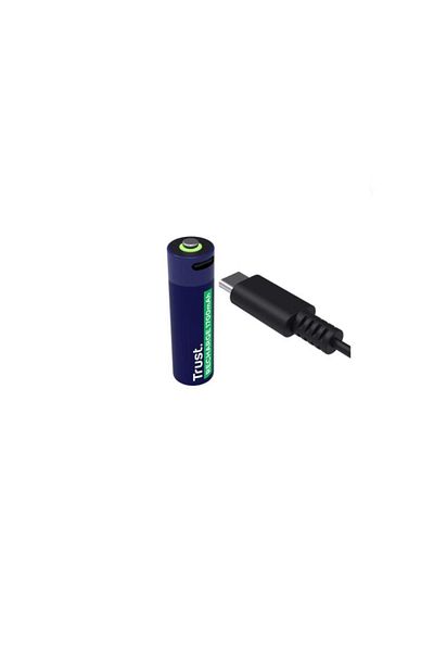 Trust Trust TR-25631 Rechargeable Batteries, AA, USB-C, 4 pieces (Blue)