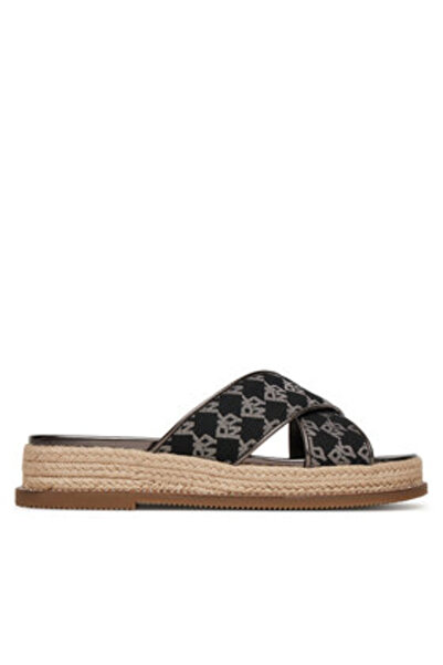 Dkny Espadrile negre pentru femei DKNY-K1564874 BNI BLK/NICKEL