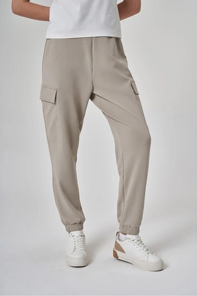 Exuma Women's Sand Color Sweatpants 1528010-Kum