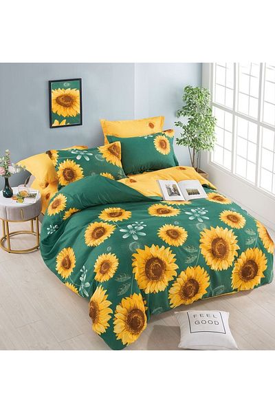 CHIRASO CHIRASO Bedding, FINET 6 Pieces, 2 Persons, Fitted Sheet 180x200, Colorful Print