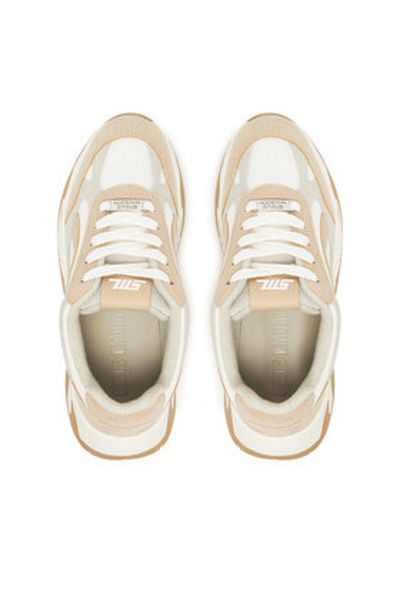 Steve Madden Teniși argintii pentru femei STEVE MADDEN-SM19000129 SI1 ARGINTIU / CREM IRLANDEZ