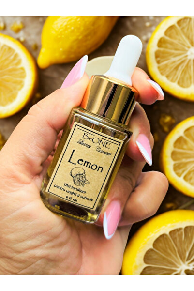 BeOne Cosmetics Lemon - strengthening oil for nails and cuticles, 100% natural, lemon flavor