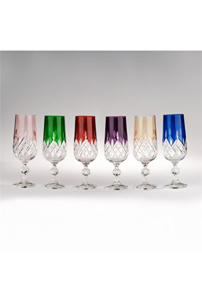 TOYGAR BADEM 180CC 6RENK 6LI AYAKLI KADEH