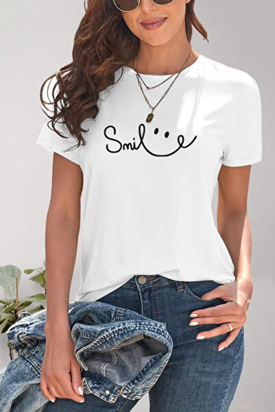 donamod Tricou oversize Smile