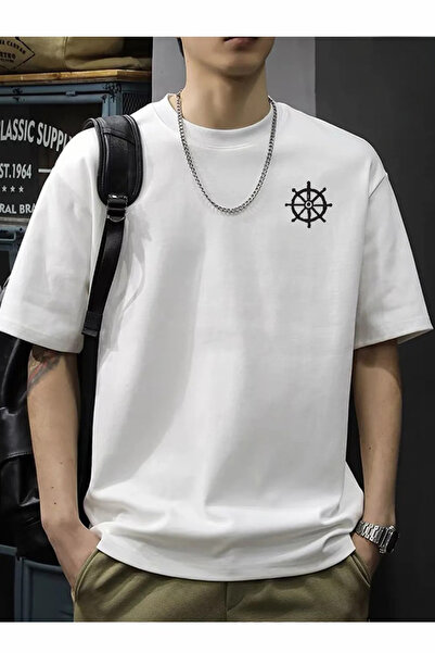 donamod Ruta Štampano Oversize kroj T-shirt