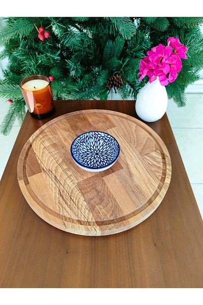 Madame Coco Revve Blue Drancy New Bone Mini Plate 9X9X2,8 cm - (1 Piece)
