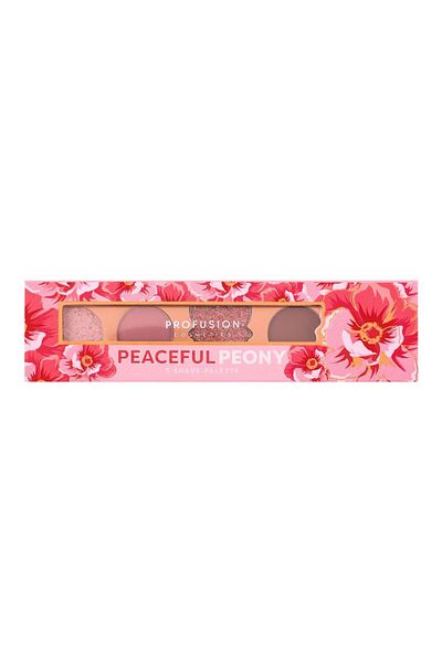 PROFUSION COSMETICS Peaceful Peony Eyeshadow Palette, 5 shades, Profusion Cosmetics, 4.58 g