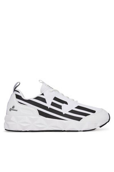 EA7 Emporio Armani Men's Sneakers white EA7 EMPORIO ARMANI-X8X217 XK433 U026 WHITE+BLACK