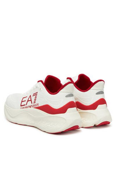 EA7 Emporio Armani Teniși bărbați albi EA7 EMPORIO ARMANI-X8X245 XK442 N541 WHITE+RACING RED