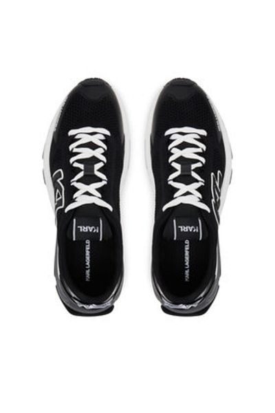 Karl Lagerfeld Men's Sneakers black KARL LAGERFELD-KL55521 K00 BLACK KNIT TEXTILE