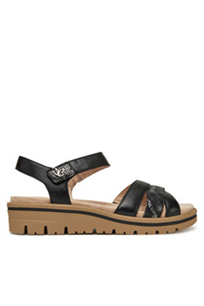 Caprice Sandale damă negre CAPRICE-9-28713-44 019 BLACK COMB