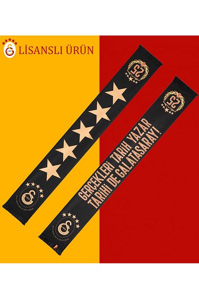 Galatasaray Original Truths History Writer 5 Star Shawl Scarf