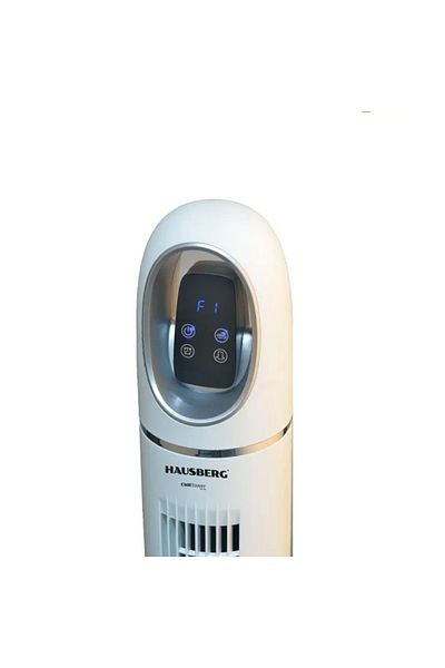 Hausberg Digital Tower Fan With Remote Control Hb-5958ab, 55w, 45 Inch, Led, Timer