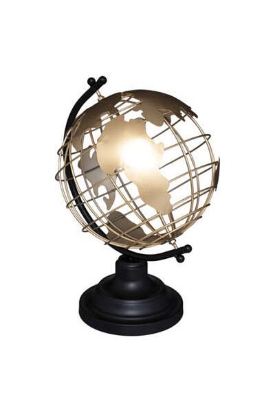 HomeVibes Glob metal DORE H29,5