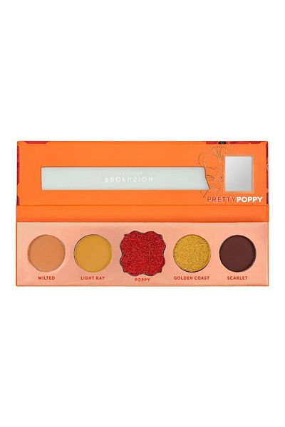 PROFUSION COSMETICS Pretty Poppy Eyeshadow Palette, 5 Shades, Profusion Cosmetics, 4.58 g