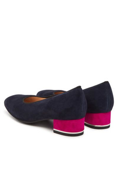 ARA Pantofi cu toc albaștri pentru femei ARA-12-21838-23 BASIC BLUE