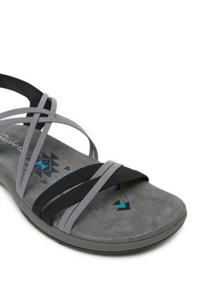 SKECHERS Women's Sandals Black SKECHERS-163112 BKCC