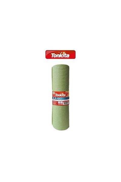 Tonkita Sponge Cloth Jumbo Roll – 12 Sheets | Extra Large 25x24cm | 100% Biodegradable & Super Absorbent