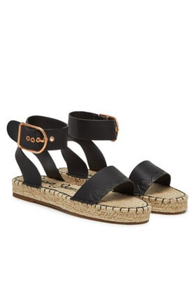 Pepe Jeans Espadrile negre pentru femei PEPE JEANS-PLS90681 999BLACK