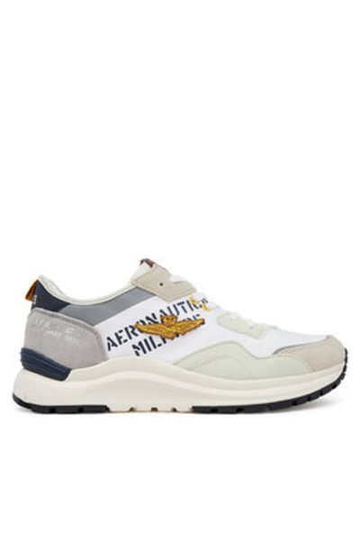 Aeronautica Militare Men's Sneakers white AERONAUTICA MILITARE-251SC286CT3543 94634 OFF WHITE/GREY