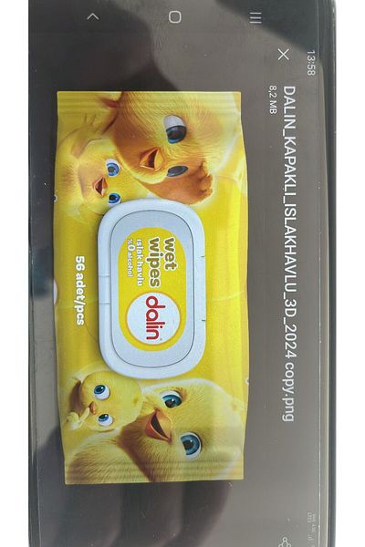 Dalin Wet Wipes Dalin 56 X 12 Pieces 672 Sheets New Product with Cover