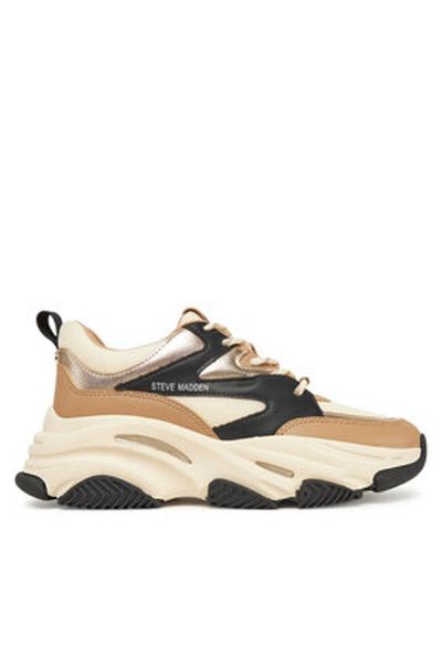 Steve Madden steve madden Women's Sneakers beige STEVE MADDEN-SM19000096 338 KHAKI/BLACK