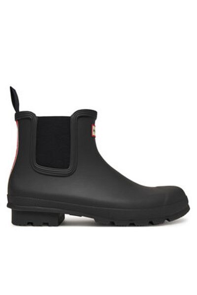 Hunter Men's Wellington Boots black HUNTER-MFS3354RMA BLACK