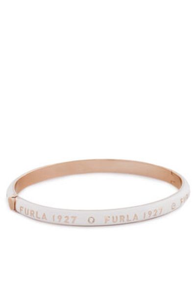 FURLA Brățară de damă albă FURLA-WJ00250 K22000 3914S PANNA+COLOR ORO ROSA