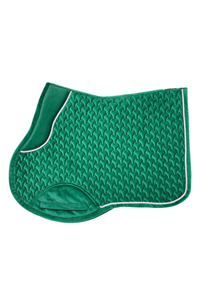 ATEX BİNİCİLİK Eyer Altı, İpek Kadife Eyer Altı, F1 Model Yeşil İpek Kadife E...