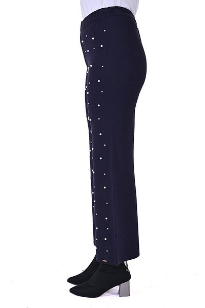 Invee Pantaloni de tricotaj İnci Violet