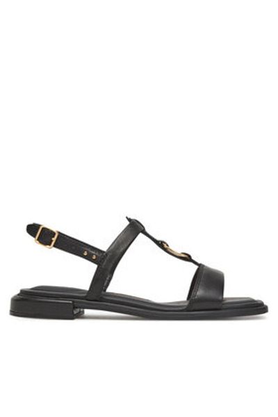 CLARKS Sandale damă negre CLARKS-26181240 PIELE NEAGRĂ