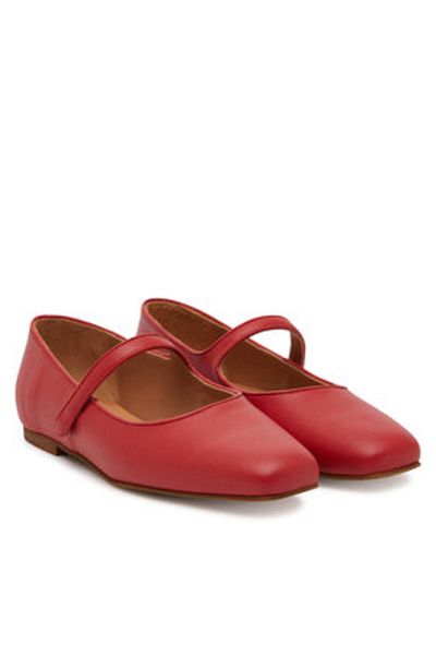 Balagan Women's red half-shoes BALAGAN-PASS BALLET SHOES - MARSALA
