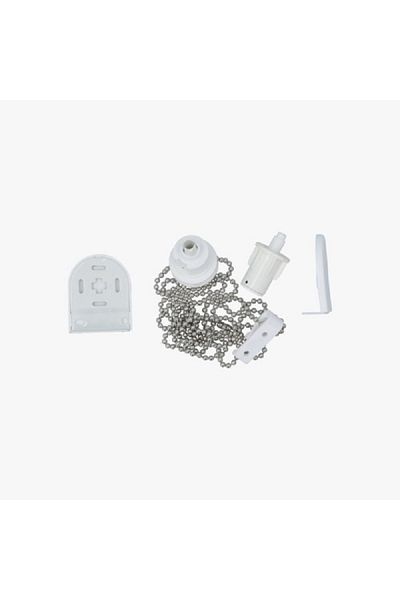 Harmony Fitting Metal Chain Set White and Silver