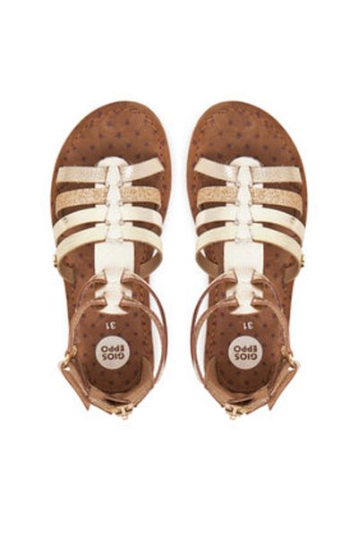 Gioseppo Sandale pentru fete aurii GIOSEPPO-75333-P PLATINUM