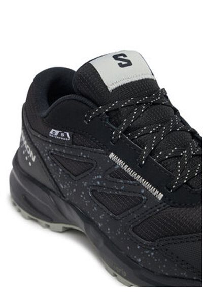 Salomon Pantaloni trekking negri pentru băieți SALOMON-L47734100 NEGRU/FORJAT IR