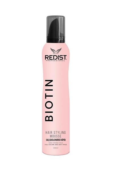 Redist Redist strong hold styling mousse with biotin 200 ml