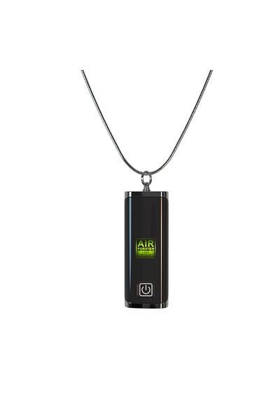 Choice Black Hanging Neck Air Purifier Personal Wearable Mini Portable Car Negative Ion Generator Smoke Rem