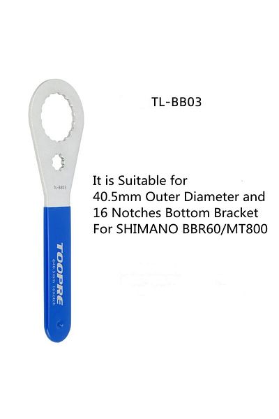 Choice Tl-bb03 Bicycle Repair Tools Mountain Bike Bottom Bracket Tool Bb Remove Wrench For Shmano/dub/bsa30