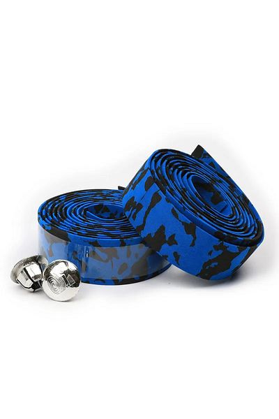Choice Blueblack Road Bike Handlebar Tape Anti Slip Silica Gel Handlebar Tape Shock Absorption Cycling Bar