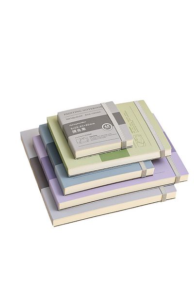 Choice 5PC 40 Sheets Handheld Drawing Notebook Tearable 250g Thick White Cardboard Mini Graffiti Book Art S