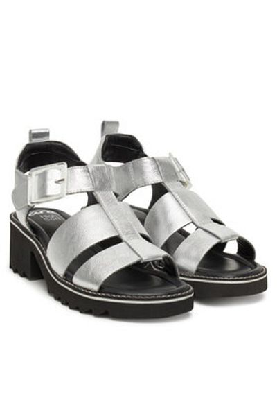 ARA Sandale damă argintii ARA-12-21510-12 BASIC GREY